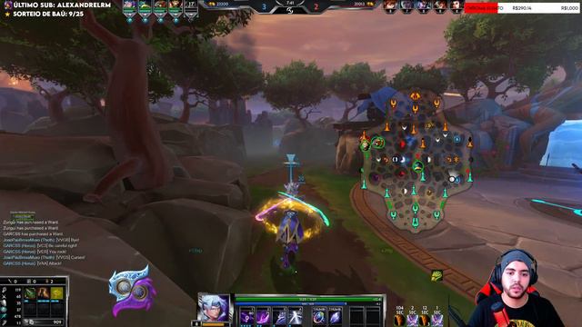 TSUKUYOMI JUNGLER, PARTIDA DO DIBRALDINHO - ⚡ Smite BR Master Ranked Conquista смотреть онлайн