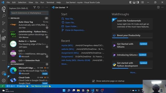 Django IDE (VSCode) setup смотреть онлайн