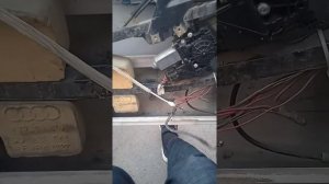 Как подключить на прямую электро стекло подемник на ауди а4