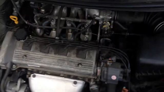 Двигатель с КПП, Toyota SPACIO AE111 4A-FE -  AT A246E-01A FF AE111