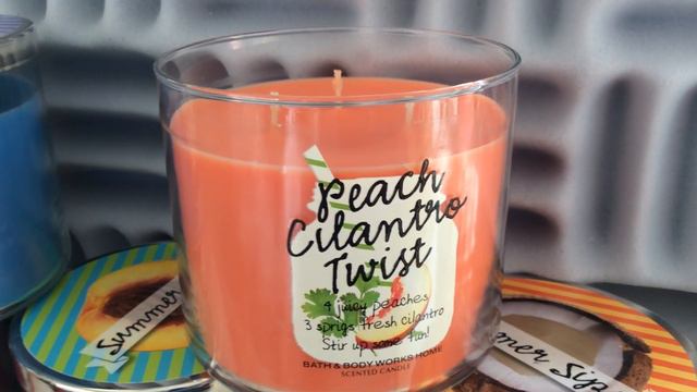 Bath & Body Works 'Summer Sips' Test Candle Collection Review смотреть онлайн