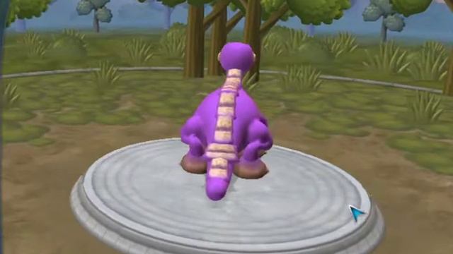 Spore-Created Littlefoot from Land Before Time смотреть онлайн