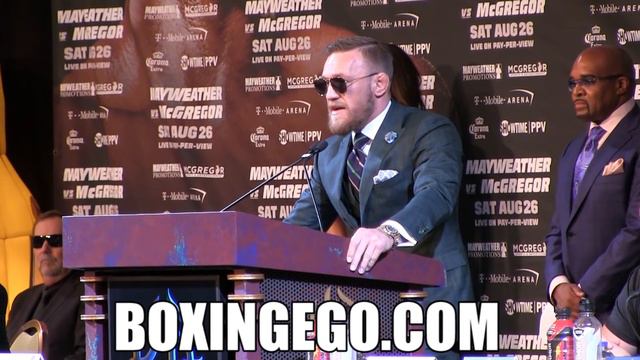 Conor McGregor Reveals Floyd Mayweather's 