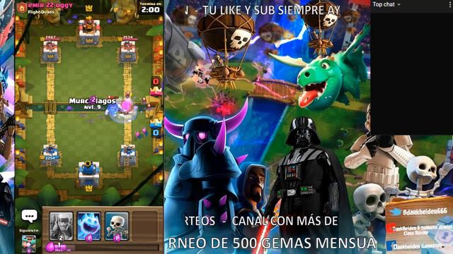 Truco con los Pillos - Elixir Infinito Clash Royale | Gameplay Español смотреть онлайн