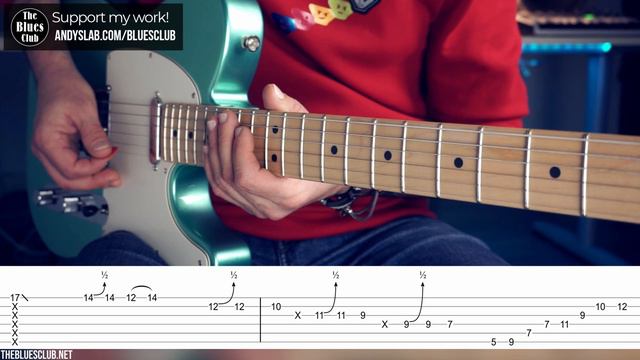 Crazy Good REGGAE BLUES Guitar Licks with TABS смотреть онлайн