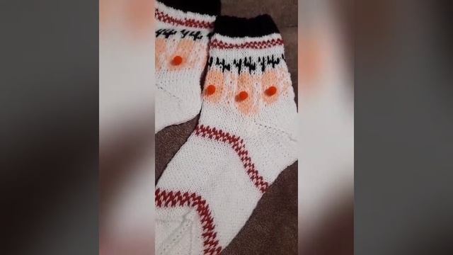 Новогодние носочки. смотреть онлайн