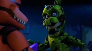 Рокстар аниматроники против скрэп аниматроников фнаф 6