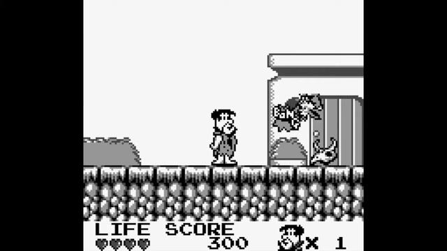 FLINTSTONES KING ROCK TREASURE ISLAND GAMEPLAY for the Game Boy смотреть онлайн