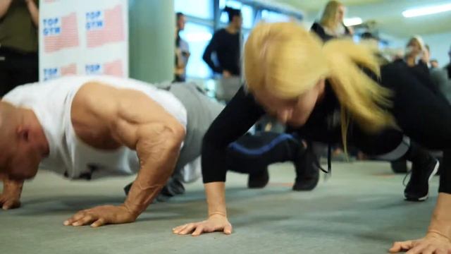 Kevin Levrone & Me - PUSHUP CHALLENGE