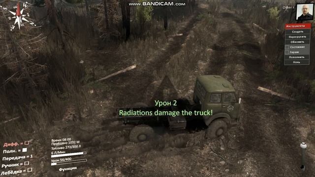 игры 2022 +на пк Spintires. Прохождение на Технике По Грязи смотреть онлайн