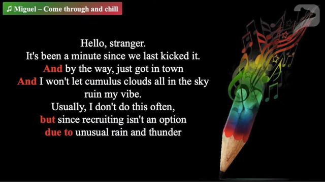 Linking Words, Devices And Conjunctions In Songs