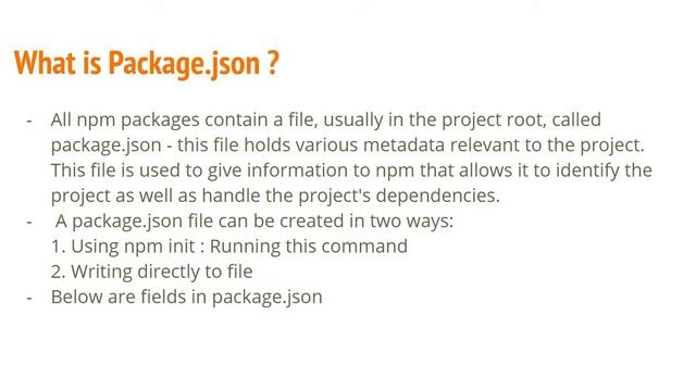 What are the differences between npm and npx? NPM vs NPX | What is package.json | Interview Questio смотреть онлайн