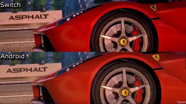 Asphalt 9 Legend Nintendo Switch vs Android Graphics Comparison смотреть онлайн