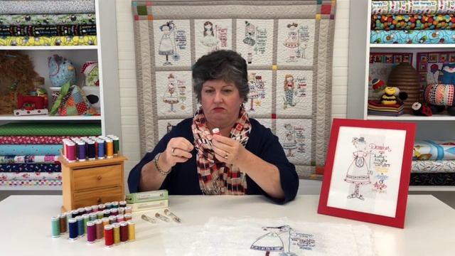 Use Sulky 12 wt Threads for Hand Embroidery Projects смотреть онлайн