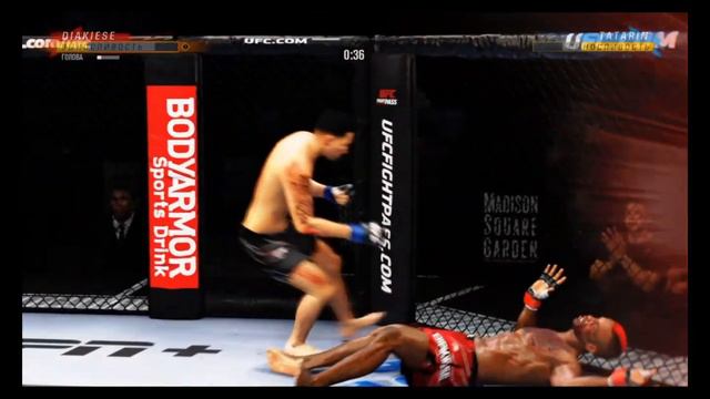 UFC 4 Прохождение карьеры № 7 Оторвал голову)!!! смотреть онлайн