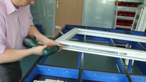 Как собрать поворотно-откидное окно с фурнитурой Elementis 2