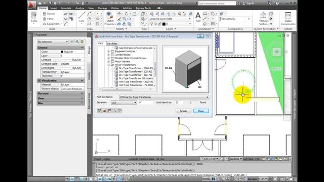 AutoCAD MEP 2012 Tutorial - Adding Electrical Equipment and Panels смотреть онлайн
