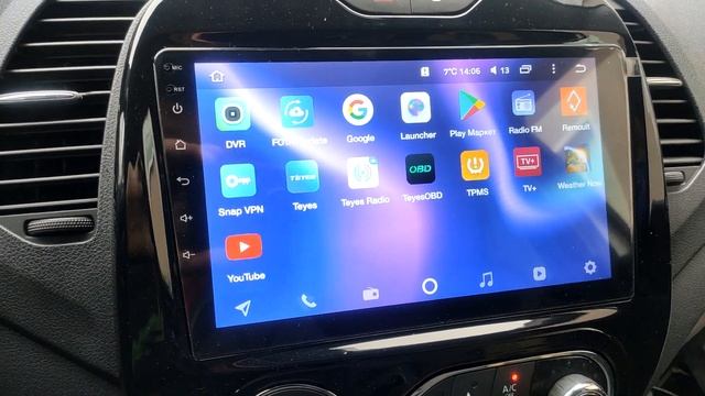 РЕНО КАПТУР Как осуществить запуск по таймеру с нештатной магнитолы или другого android устройства. смотреть онлайн