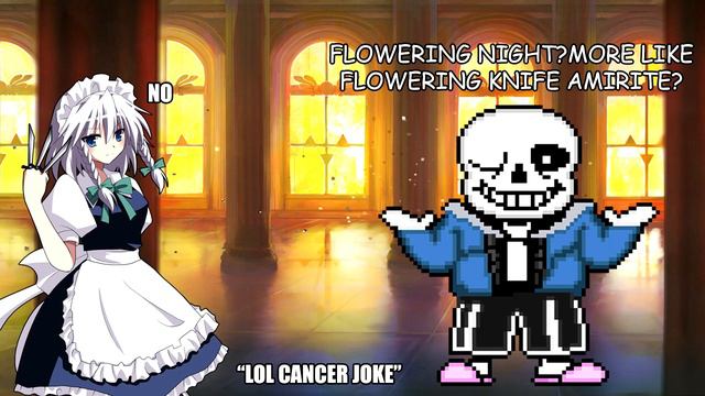 Sakuya Strikes Back (Undertale X Touhou) смотреть онлайн