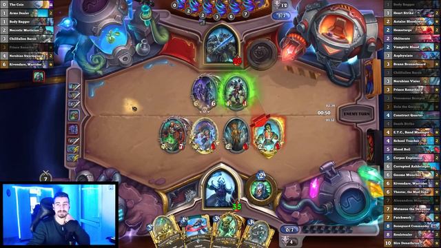 Blood DK 6.0 With Double OP Unholy Legendary Spells At March of the Lich King Mini-Set | Hearthston смотреть онлайн