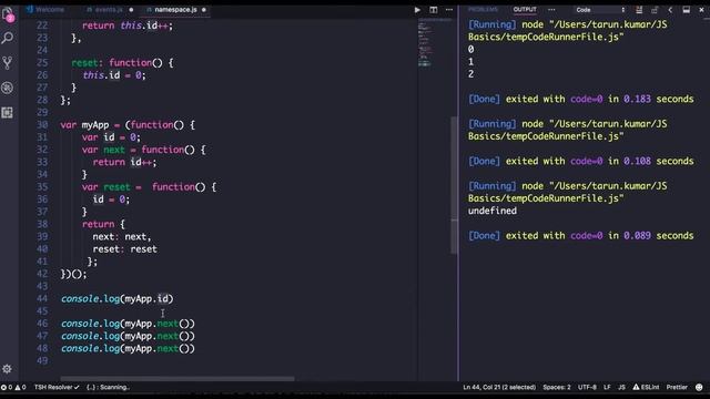 namespaces using module pattern #50 смотреть онлайн