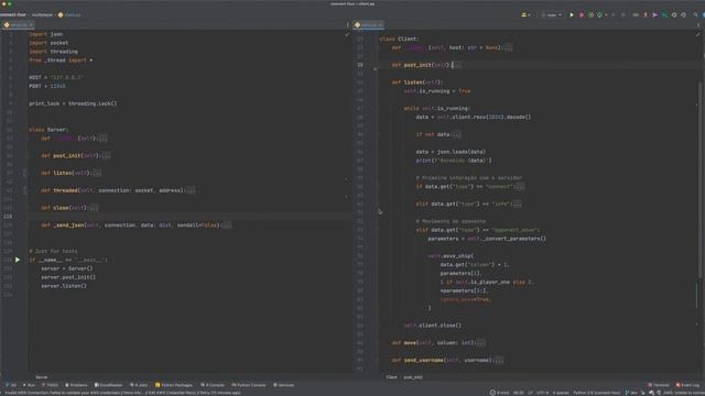 Connect Four - Multiplayer com sockets (Python) смотреть онлайн