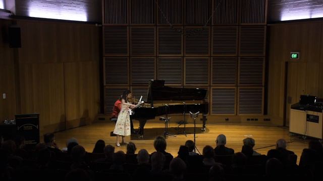 Mitzi Gardner performing Poulenc's Sonata for Violin and Piano смотреть онлайн