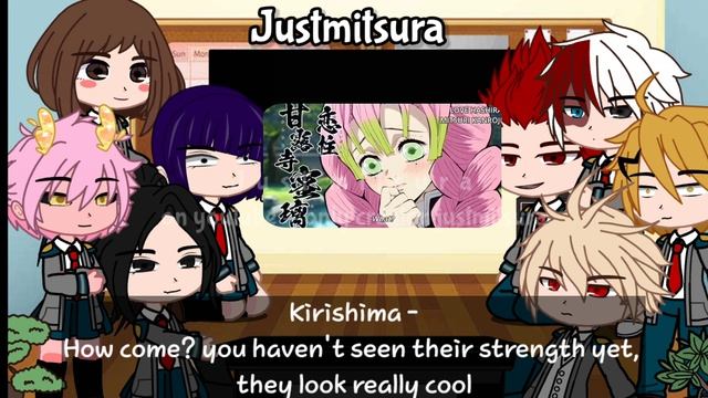 some of class 1a react to Demon Slayer || (⚠️SPOILERS⚠️) KNY/MHA смотреть онлайн