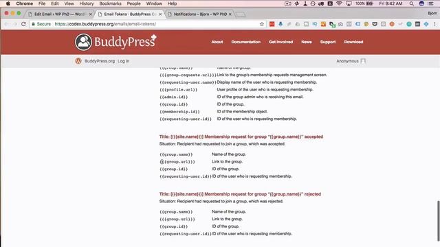 BuddyPress Email Notifications Are Easily Customized And Personalized Using Variables смотреть онлайн