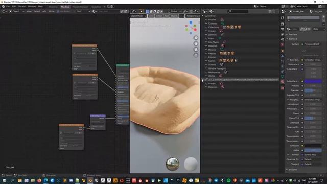 blender linked library overrides for a material not being kept after saving and reloading file. смотреть онлайн