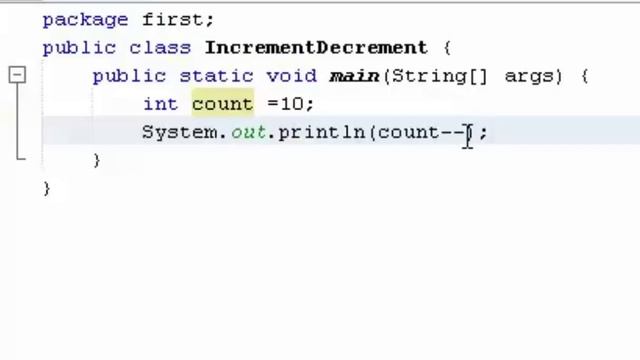 java tutorials urdu NFN 8 Increment Decrement смотреть онлайн