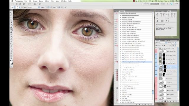 All In One Retouching Makeover Photoshop Action, "Perfect Portrait" by Paint the Moon смотреть онлайн