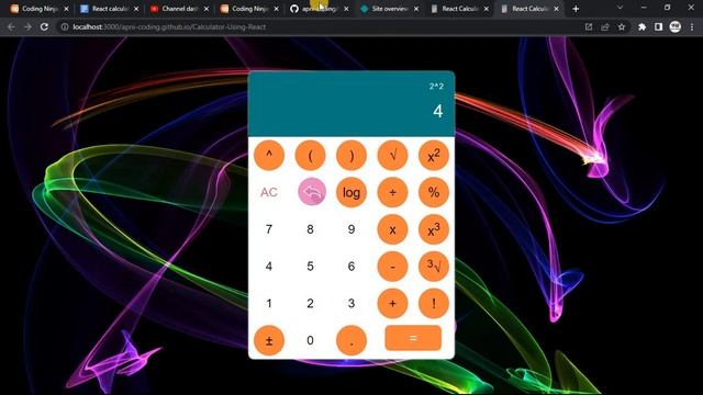 Coding Ninjas React Skill Test-1 || Calculator using React || Calculator using react js смотреть онлайн