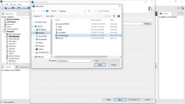 Talend Open Studio CSV Error : The Type Java Lang Object Cannot Be Resolved - Fixed смотреть онлайн