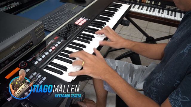 MELHORES TIMBRES PARA ROLAND XPS-10 (TEST SOUNDS by TIAGO MALLEN) EDITED E FACTORY SOUNDS #roland смотреть онлайн
