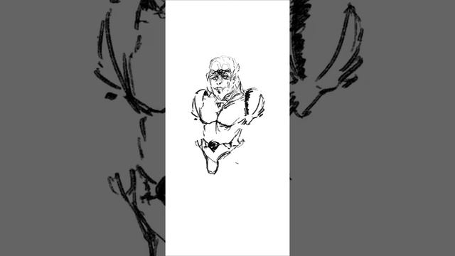 Dio Brando. Sketch. Funart. #jojo #dio #anime смотреть онлайн
