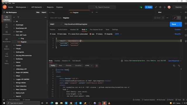 2-Register user | Elixir & Phoenix JWT Auth смотреть онлайн