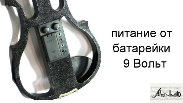 Обзор электроскрипки MusicLife EVL-G BlackFlash