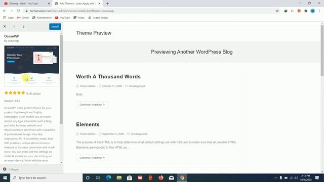 Most Popular WordPress Theme For Blogging And E-commerce Website In Free 2021 смотреть онлайн