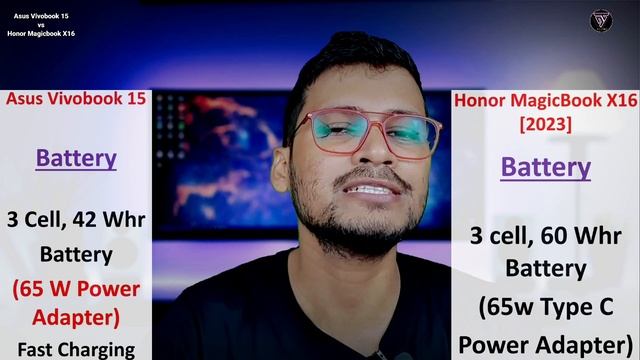 ASUS Vivobook 15 Vs HONOR MagicBook X16 2023?i5 12450H Vs i5 12500H?Intel i5 12th Gen смотреть онлайн