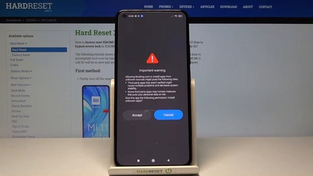 How to Download And Install Apps From Unknown Sources on XIAOMI Mi 11 Lite 5G смотреть онлайн