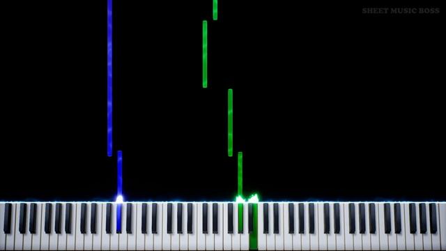 C418 - Wait (from Minecraft) - Piano Tutorial смотреть онлайн