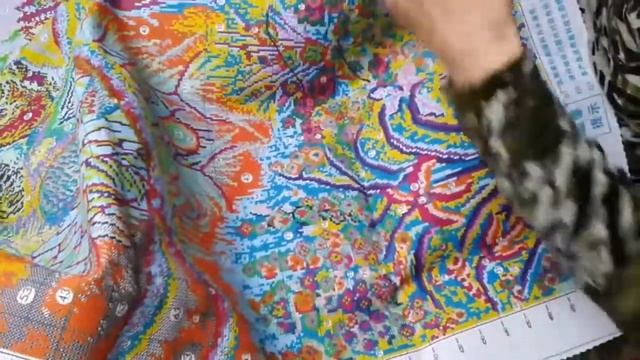 Вышивание крестиком Начало большой картины смотреть онлайн