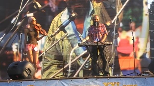 Олария олара 2013 - Псой Короленко и джазовая скрипка Ника Ланская смотреть онлайн