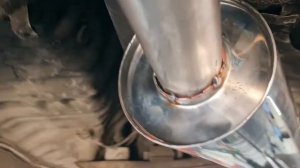 Как сварить выхлоп на Toyota Mark 2 gx81