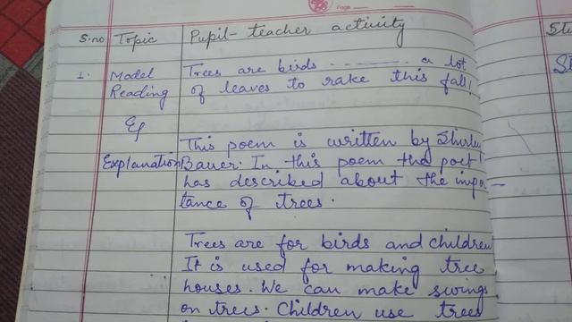 Lesson plan of English ||class 7 NCERT||poem Trees||B.Ed course||@easylearningwithmyra смотреть онлайн