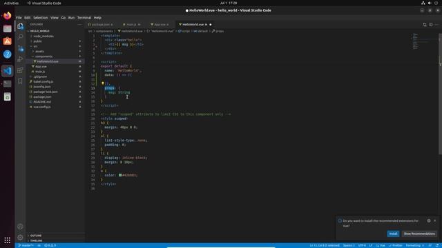 Vue JS Online Course [#03] - Props and Data [TUTORIAL] смотреть онлайн
