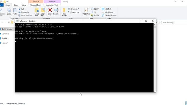 Simple Buffer Overflow wiith python смотреть онлайн
