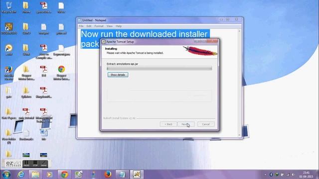 Installing Apache Tomcat 8 on Windows 7 / 8 / 8.1 / 10 New!!! смотреть онлайн