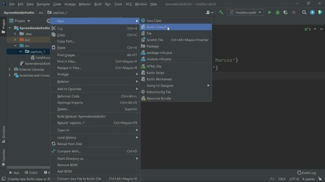 hola mundo kotlin - la funcion main смотреть онлайн